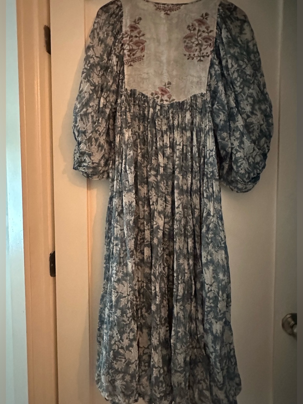 XS Jaya Daughters of India Cotton Midi Dress